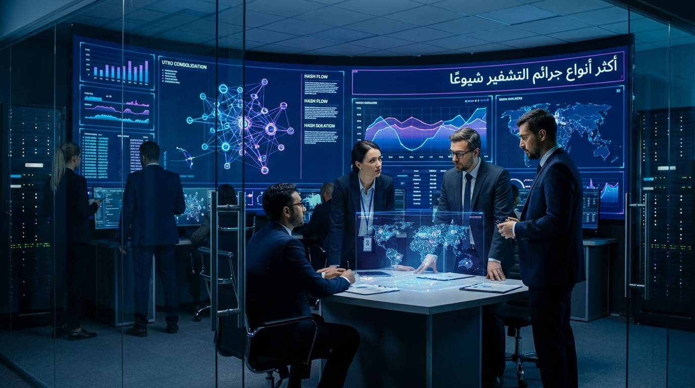 أكثر أنواع جرائم التشفير شيوعًا