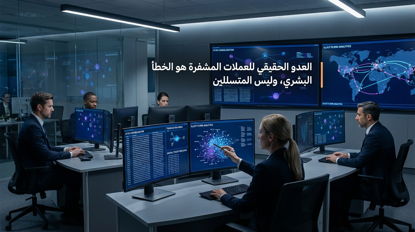 العدو الحقيقي للعملات المشفرة هو الخطأ البشري، وليس المتسللين