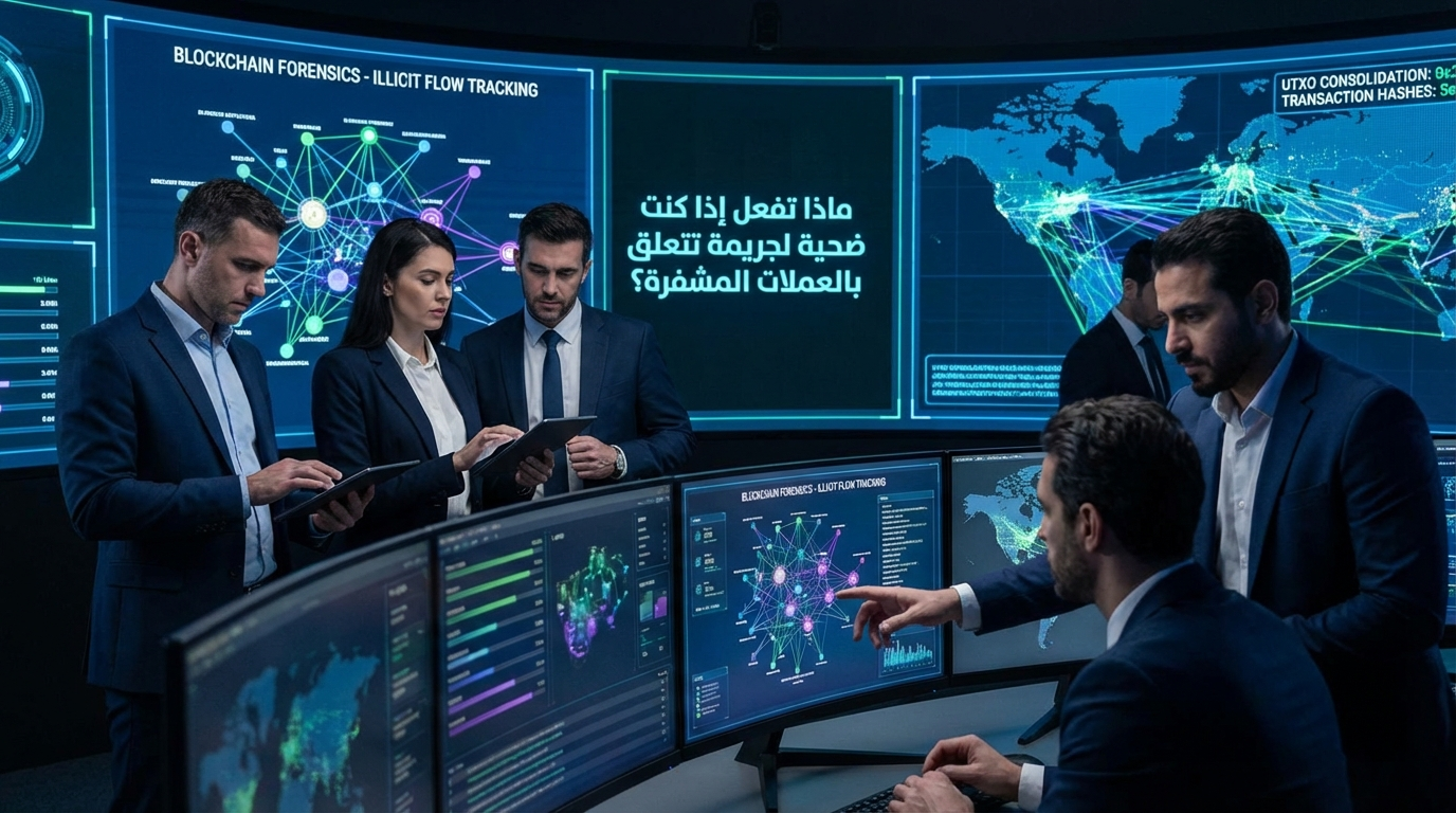 ماذا تفعل إذا كنت ضحية لجريمة تتعلق بالعملات المشفرة؟